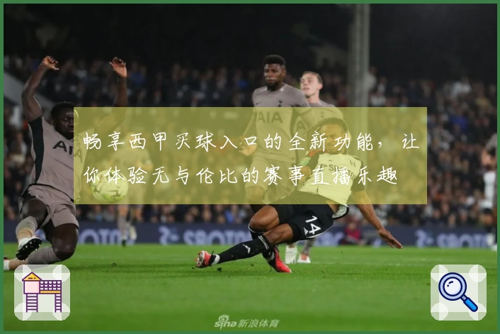 畅享西甲买球入口的全新功能，让你体验无与伦比的赛事直播乐趣